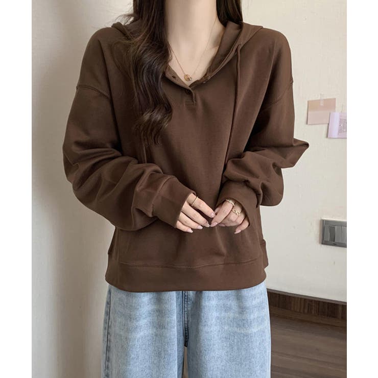 フード付きパーカー フーディートレーナー | SUNSHINE CLOSET | 詳細画像5 