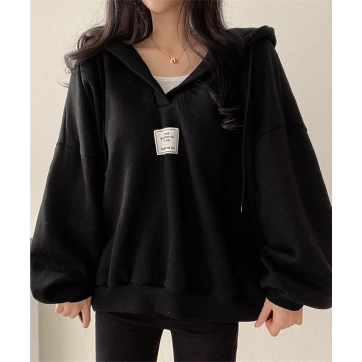 パーカー フード付きVネックプルオーバー | SUNSHINE CLOSET | 詳細画像6 