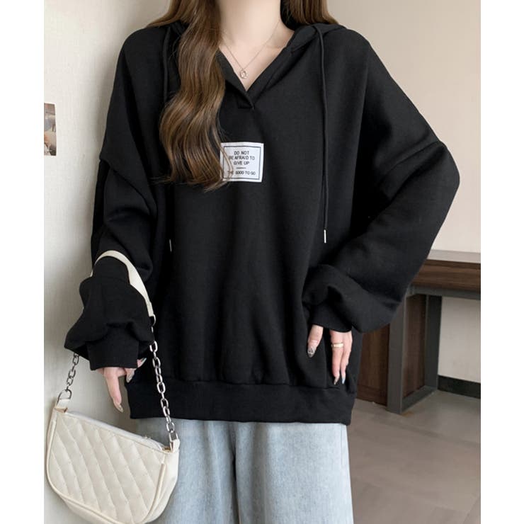 パーカー フード付きVネックプルオーバー | SUNSHINE CLOSET | 詳細画像8 