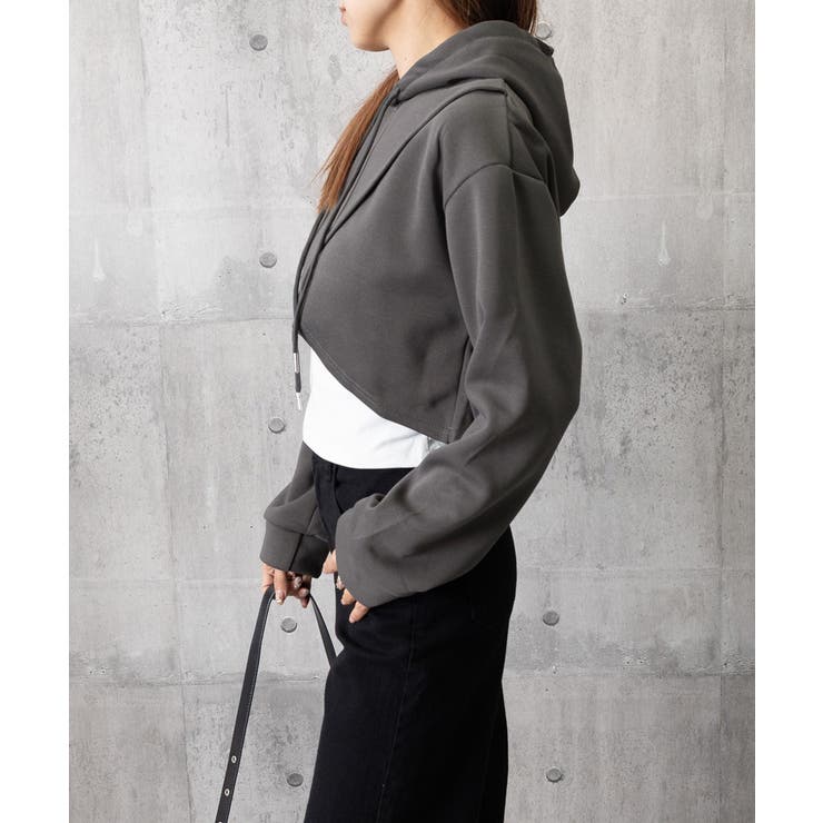 クロップド丈パーカー キャミソールセット | SUNSHINE CLOSET | 詳細画像15 