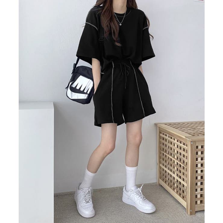 レディース カジュアスウェットセット 体型カバー着やせ | SUNSHINE CLOSET | 詳細画像11 