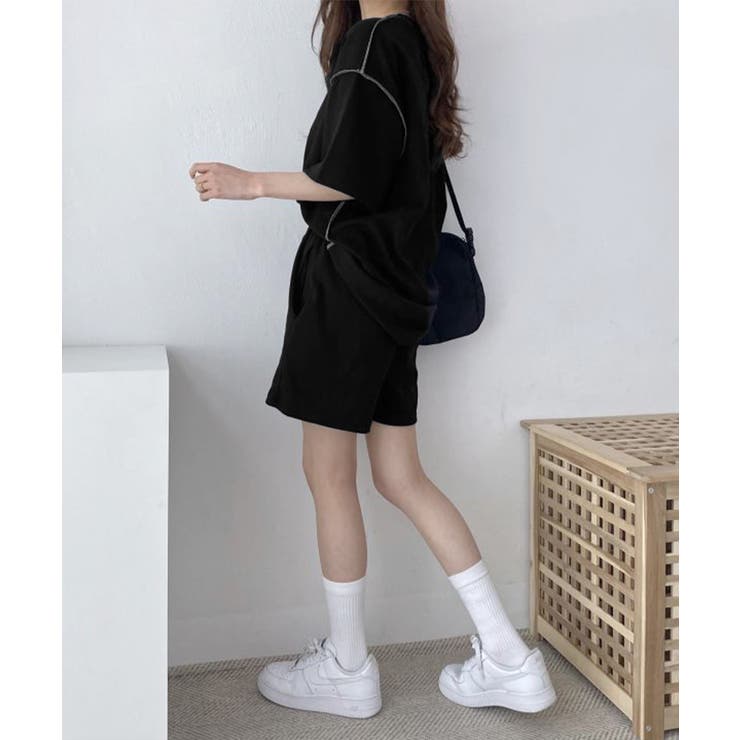 レディース カジュアスウェットセット 体型カバー着やせ | SUNSHINE CLOSET | 詳細画像12 