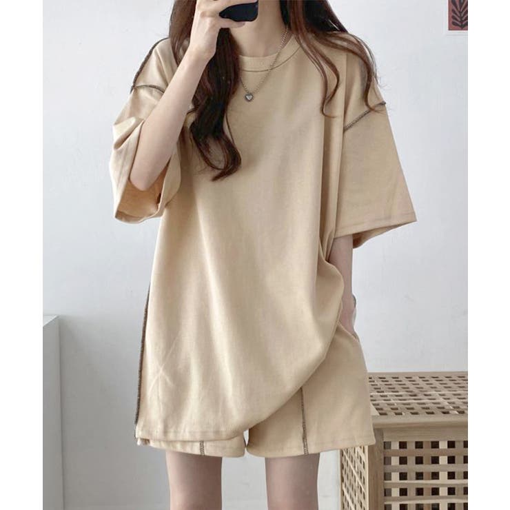 レディース カジュアスウェットセット 体型カバー着やせ | SUNSHINE CLOSET | 詳細画像13 