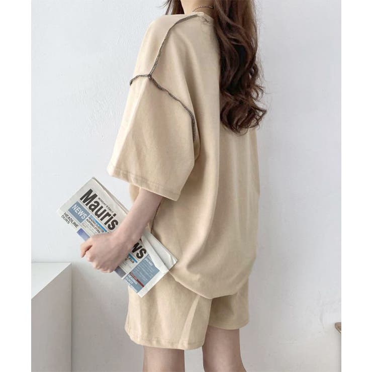レディース カジュアスウェットセット 体型カバー着やせ | SUNSHINE CLOSET | 詳細画像14 