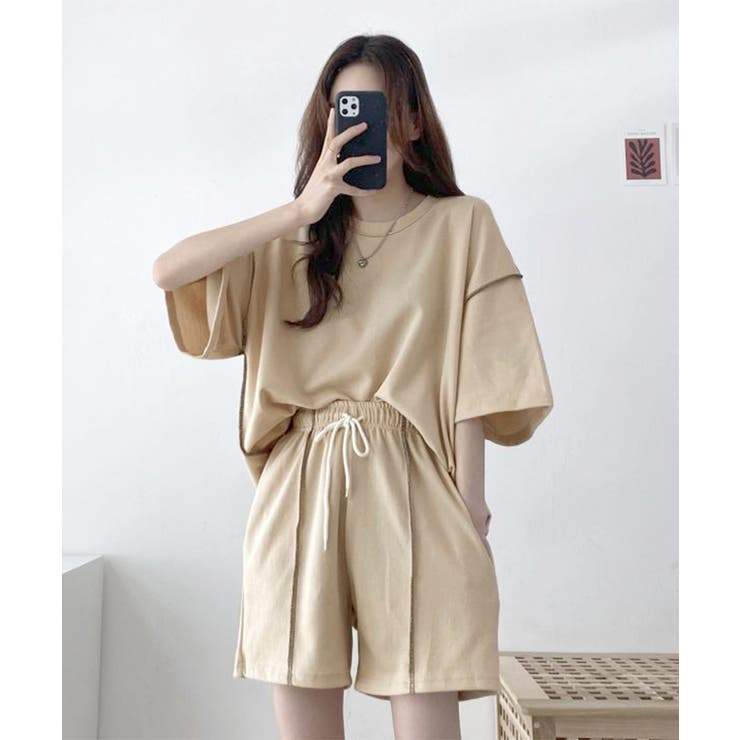 レディース カジュアスウェットセット 体型カバー着やせ | SUNSHINE CLOSET | 詳細画像15 