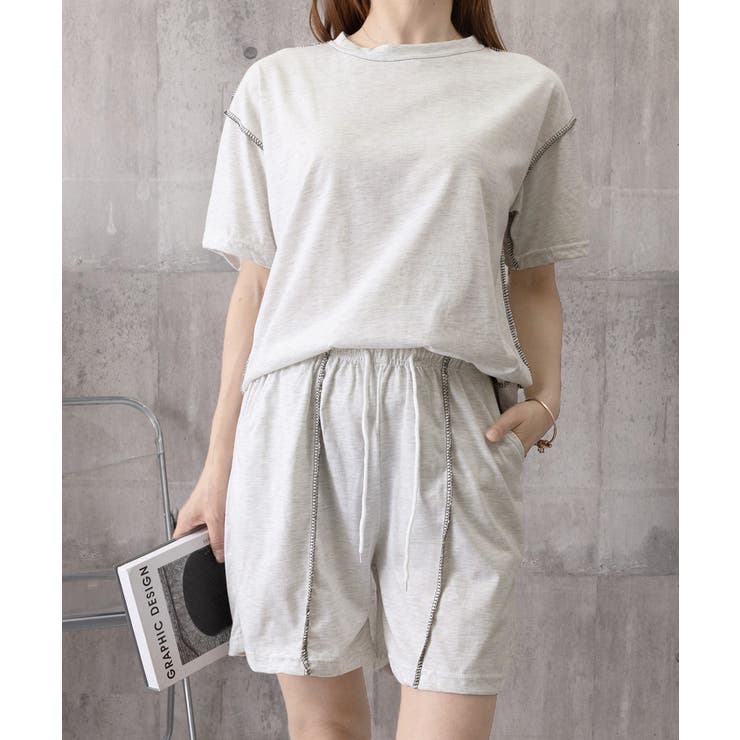 レディース カジュアスウェットセット 体型カバー着やせ | SUNSHINE CLOSET | 詳細画像19 