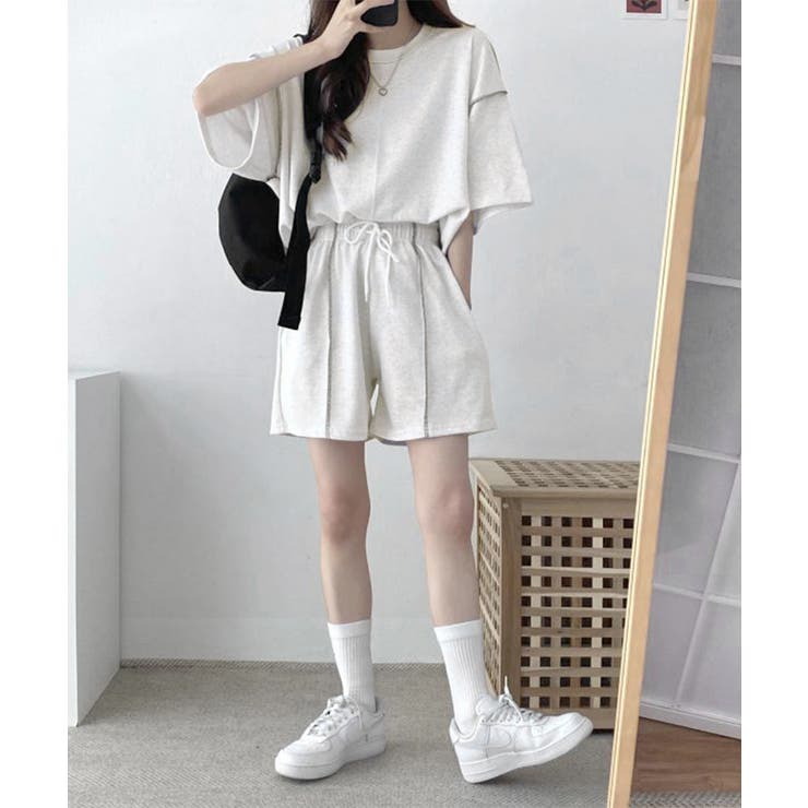 レディース カジュアスウェットセット 体型カバー着やせ | SUNSHINE CLOSET | 詳細画像5 