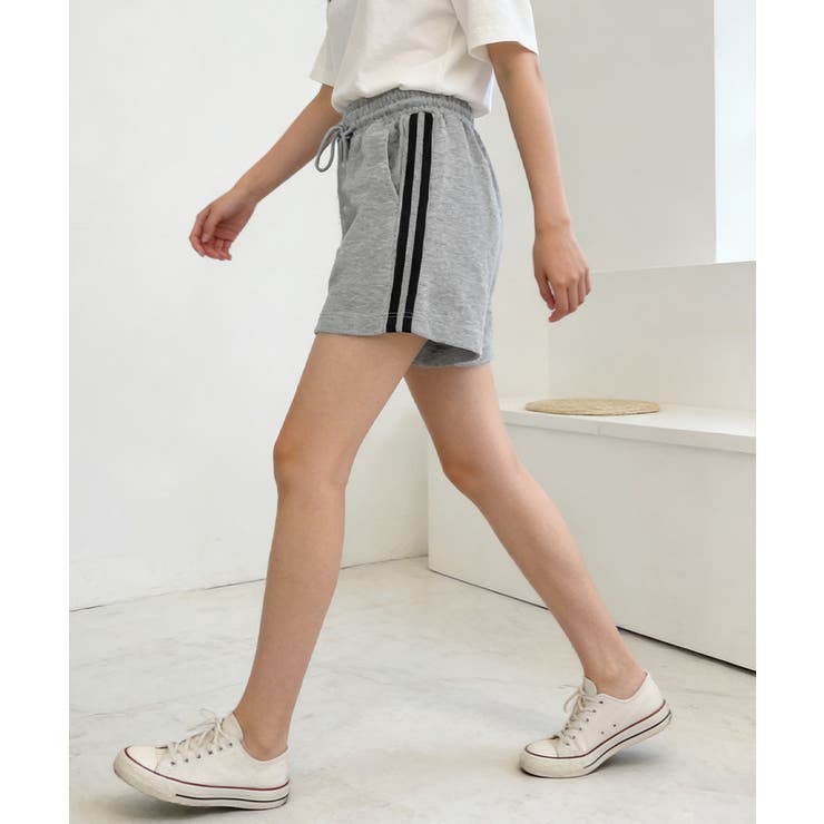 カジュアル スポーティー短パン 美脚脚長ハーフパンツ | SUNSHINE CLOSET | 詳細画像12 