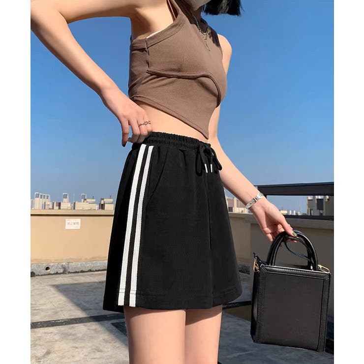 カジュアル スポーティー短パン 美脚脚長ハーフパンツ | SUNSHINE CLOSET | 詳細画像2 