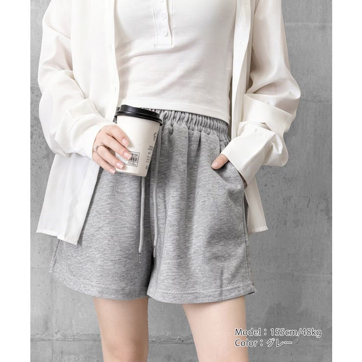 カジュアル スポーティー短パン 美脚脚長ハーフパンツ | SUNSHINE CLOSET | 詳細画像24 