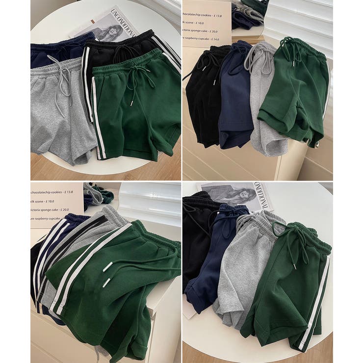 カジュアル スポーティー短パン 美脚脚長ハーフパンツ | SUNSHINE CLOSET | 詳細画像30 