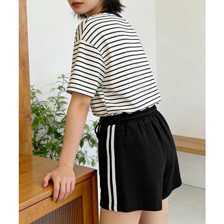 カジュアル スポーティー短パン 美脚脚長ハーフパンツ | SUNSHINE CLOSET | 詳細画像7 