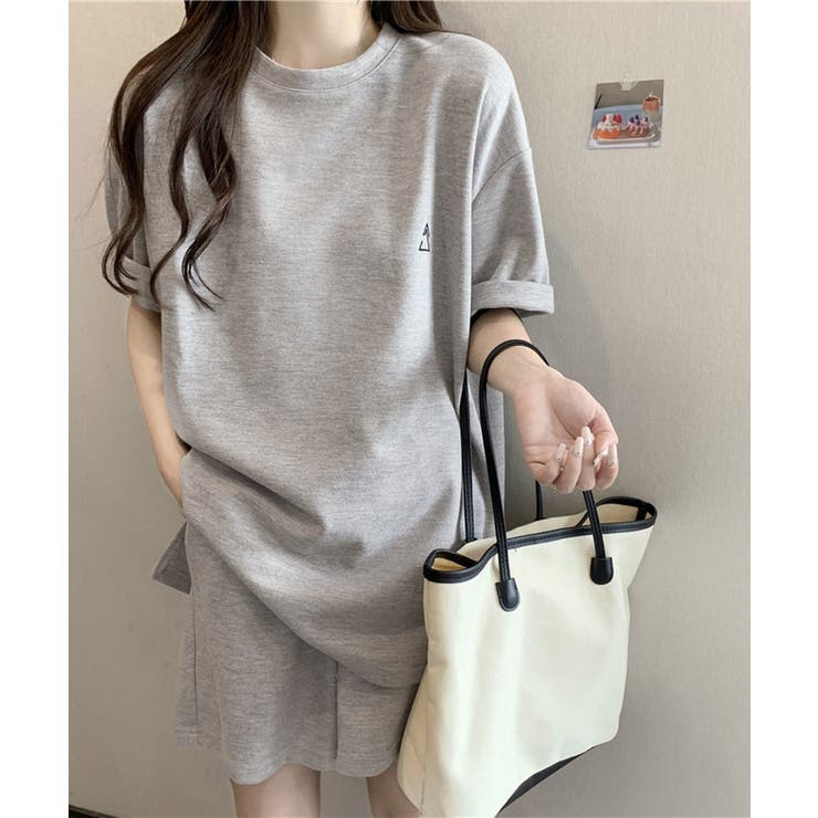 ゆったり半袖トップス ショートパンツ上下セット リラックスルームウェア | SUNSHINE CLOSET | 詳細画像11 