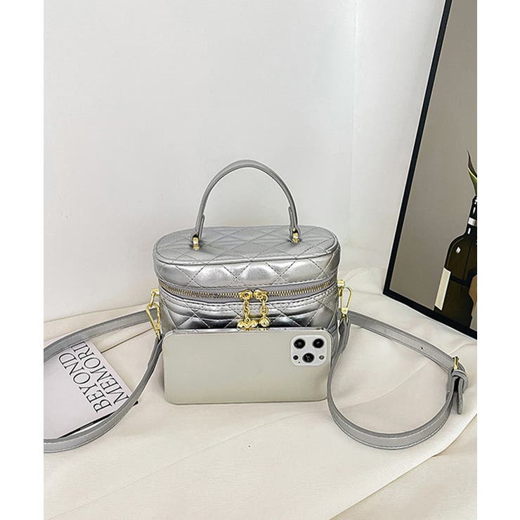 キルティング バニティバッグ 斜めがけ鞄 | SUNSHINE CLOSET | 詳細画像13 