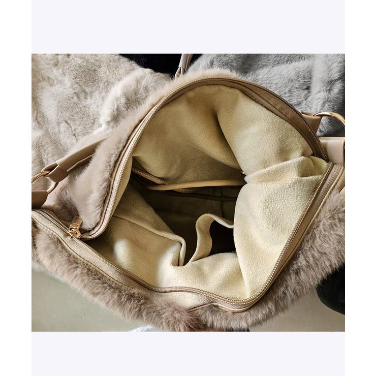 もこもこトートバッグエコファー秋冬バッグ | SUNSHINE CLOSET | 詳細画像22 