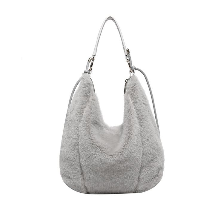 もこもこトートバッグエコファー秋冬バッグ | SUNSHINE CLOSET | 詳細画像29 