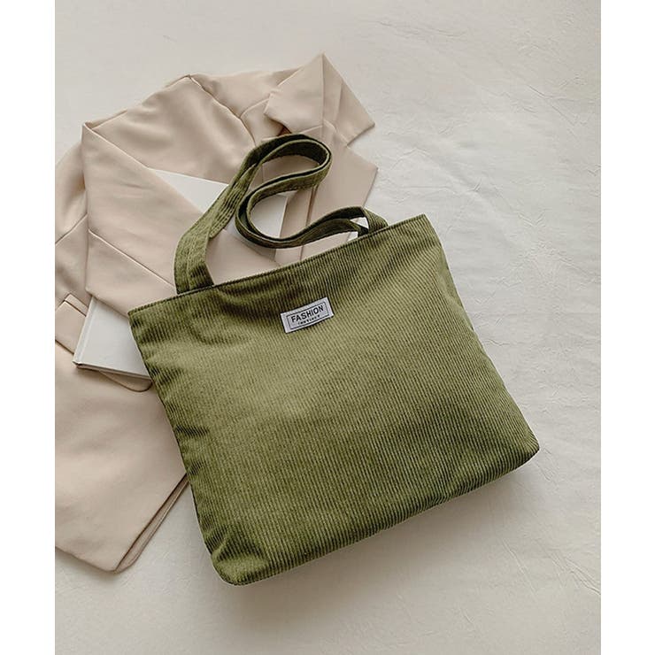 コーデュロイ大容量トートバッグレディース | SUNSHINE CLOSET | 詳細画像15 