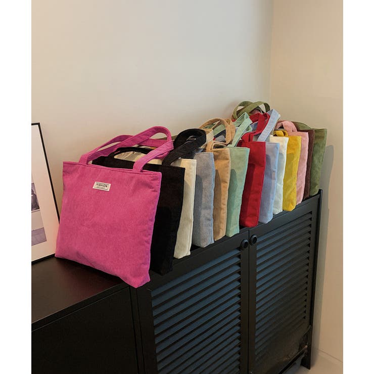 コーデュロイ大容量トートバッグレディース | SUNSHINE CLOSET | 詳細画像18 