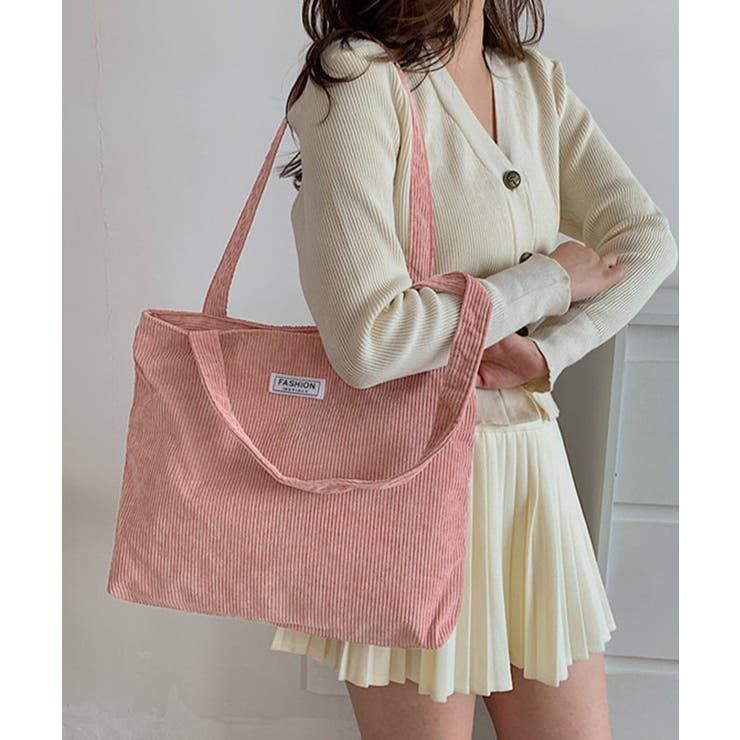 コーデュロイ大容量トートバッグレディース | SUNSHINE CLOSET | 詳細画像2 