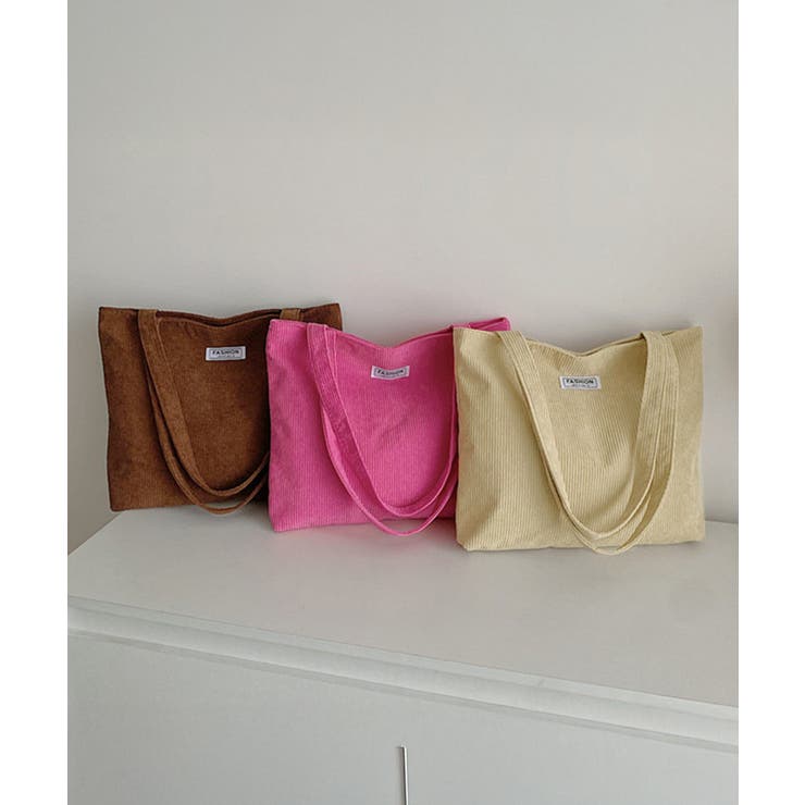 コーデュロイ大容量トートバッグレディース | SUNSHINE CLOSET | 詳細画像20 