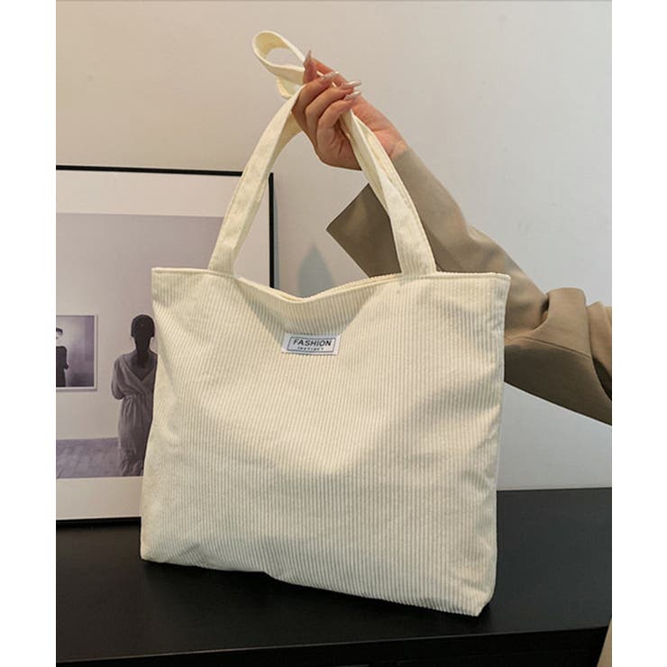 コーデュロイ大容量トートバッグレディース | SUNSHINE CLOSET | 詳細画像5 