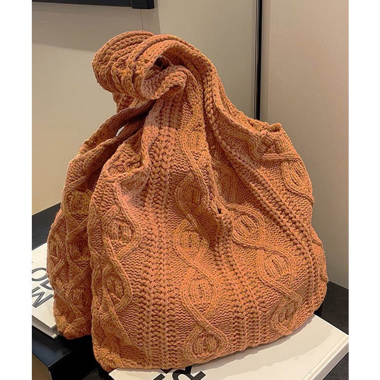 ニットバッグ 韓国 トートバッグ 大容量 | SUNSHINE CLOSET | 詳細画像21 