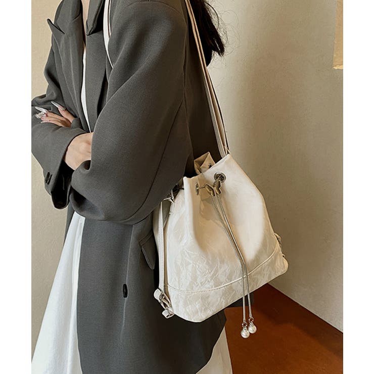 ショルダーバッグ バケツ型鞄 巾着バッグ | SUNSHINE CLOSET | 詳細画像1 