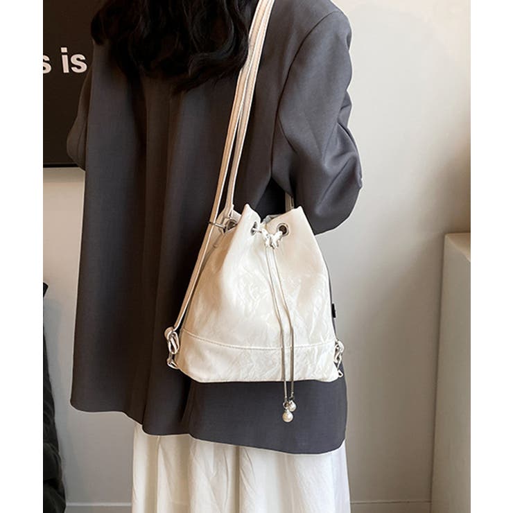 ショルダーバッグ バケツ型鞄 巾着バッグ | SUNSHINE CLOSET | 詳細画像2 