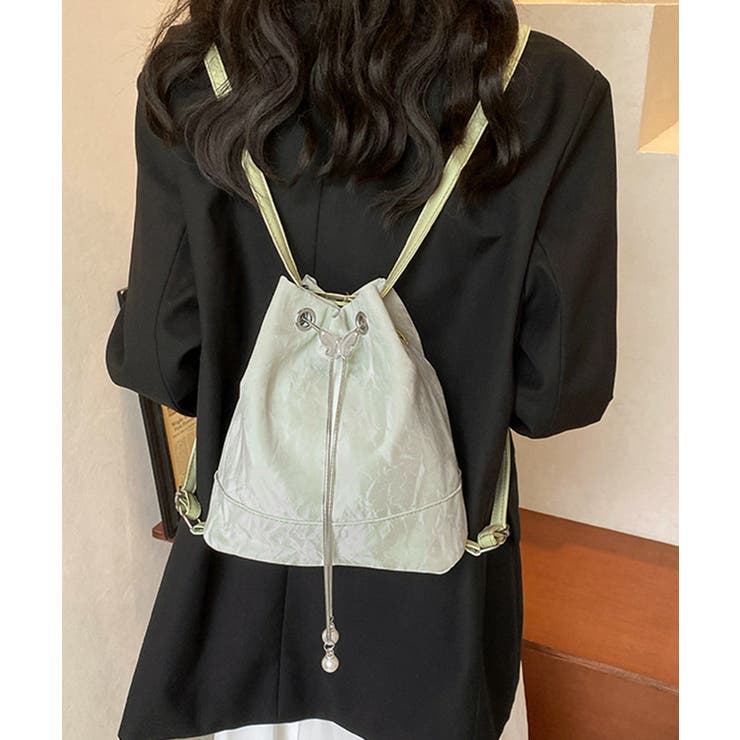 ショルダーバッグ バケツ型鞄 巾着バッグ | SUNSHINE CLOSET | 詳細画像9 
