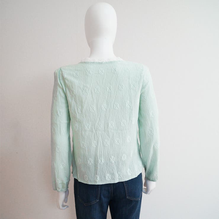 シャツブラウス レース切り替え 春秋 | SUNSHINE CLOSET | 詳細画像11 