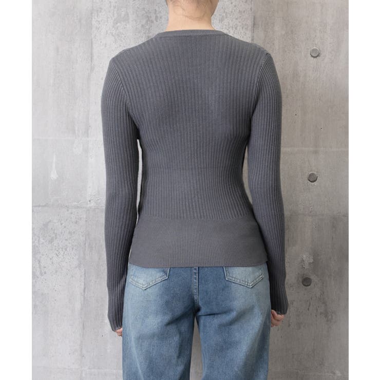 ニットトップス 長袖 レイヤード風 秋冬 | SUNSHINE CLOSET | 詳細画像11 