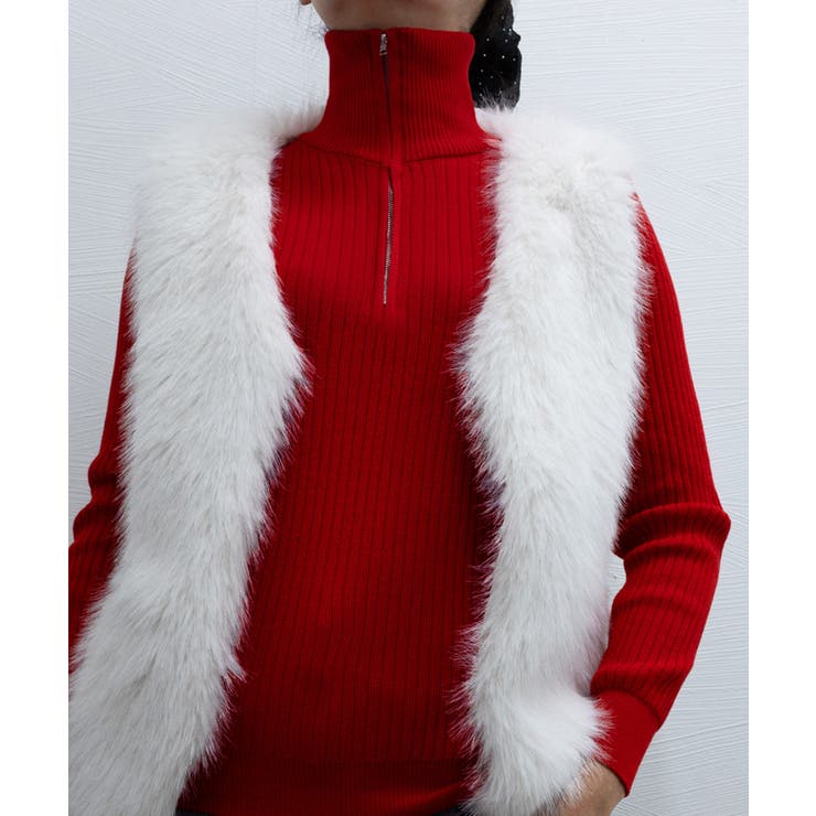 ニットトップス ハーフジップ 春秋冬 | SUNSHINE CLOSET | 詳細画像10 