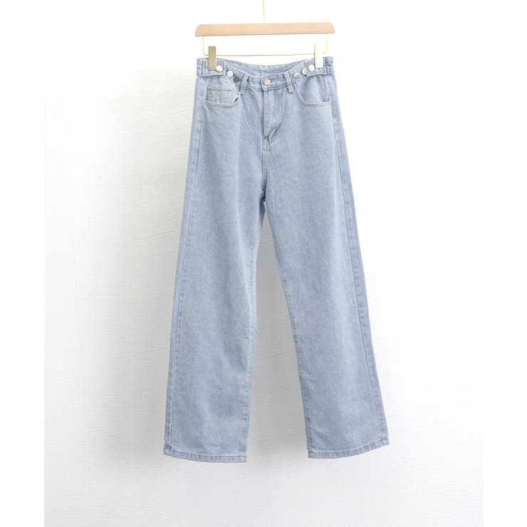 デニムパンツ ウエスト調整可能 ボトムス | SUNSHINE CLOSET | 詳細画像11 