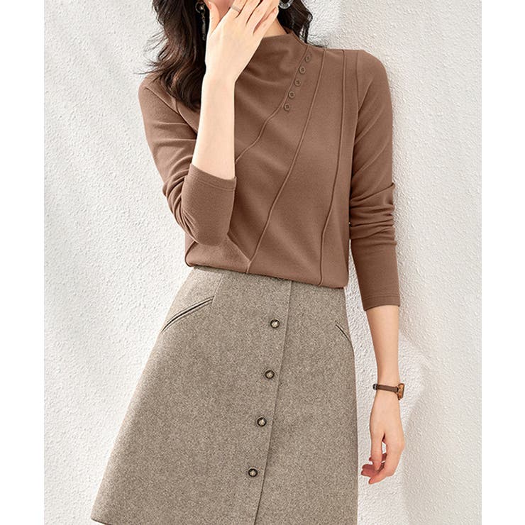 カットソー プチハイネック 長袖Tシャツ | SUNSHINE CLOSET | 詳細画像7 