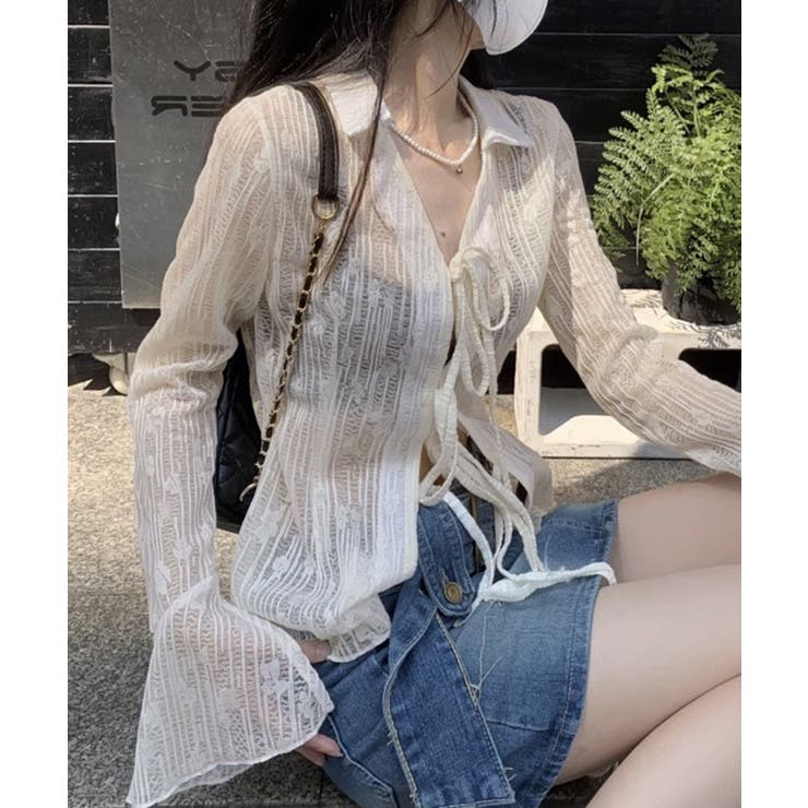 カーディガン 長袖 ボレロ 羽織り 薄手 | SUNSHINE CLOSET | 詳細画像8 