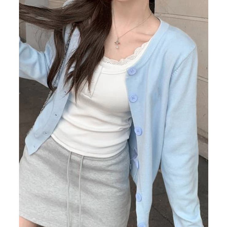 タンクトップ Uネック 韓国風 重ね着 | SUNSHINE CLOSET | 詳細画像5 