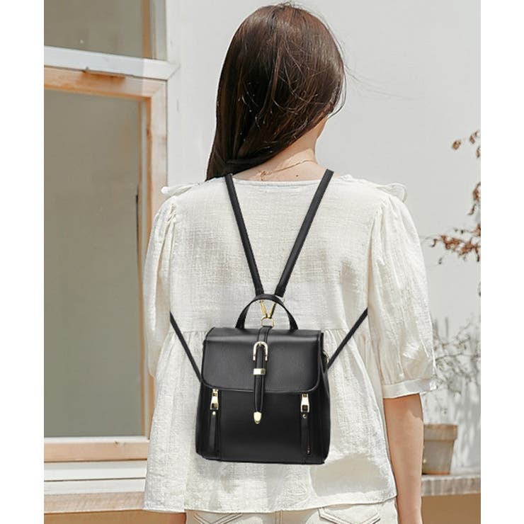 リュックサック PUレザー 3way | SUNSHINE CLOSET | 詳細画像2 