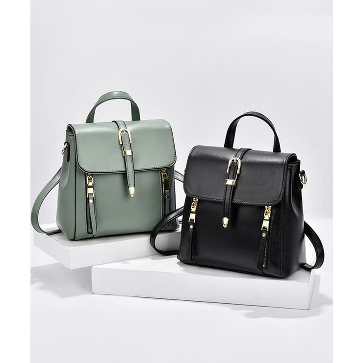 リュックサック PUレザー 3way | SUNSHINE CLOSET | 詳細画像6 