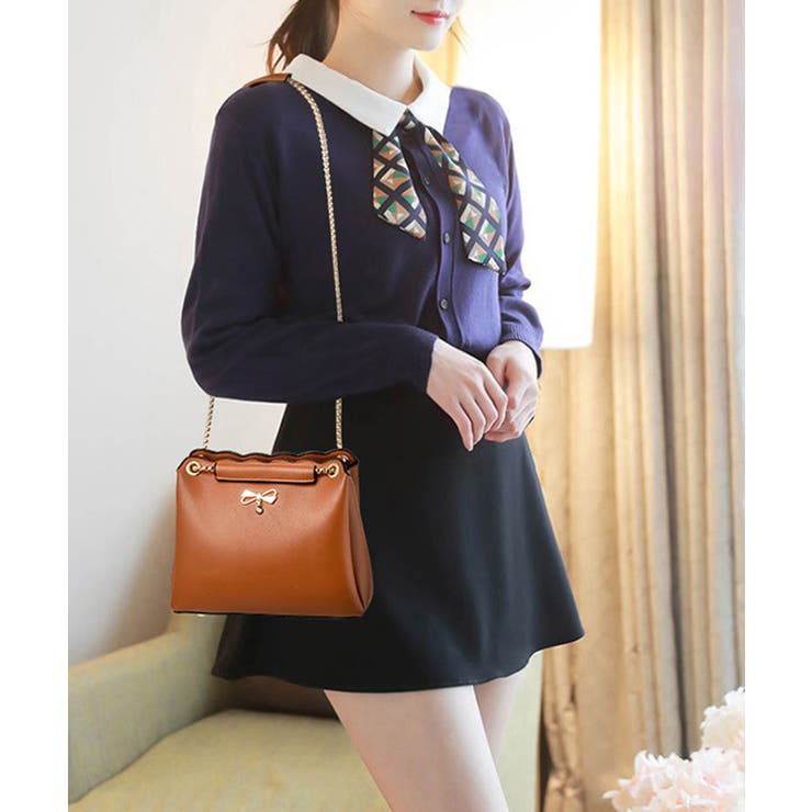 ショルダーバッグ チェーンバッグ PU鞄 | SUNSHINE CLOSET | 詳細画像4 