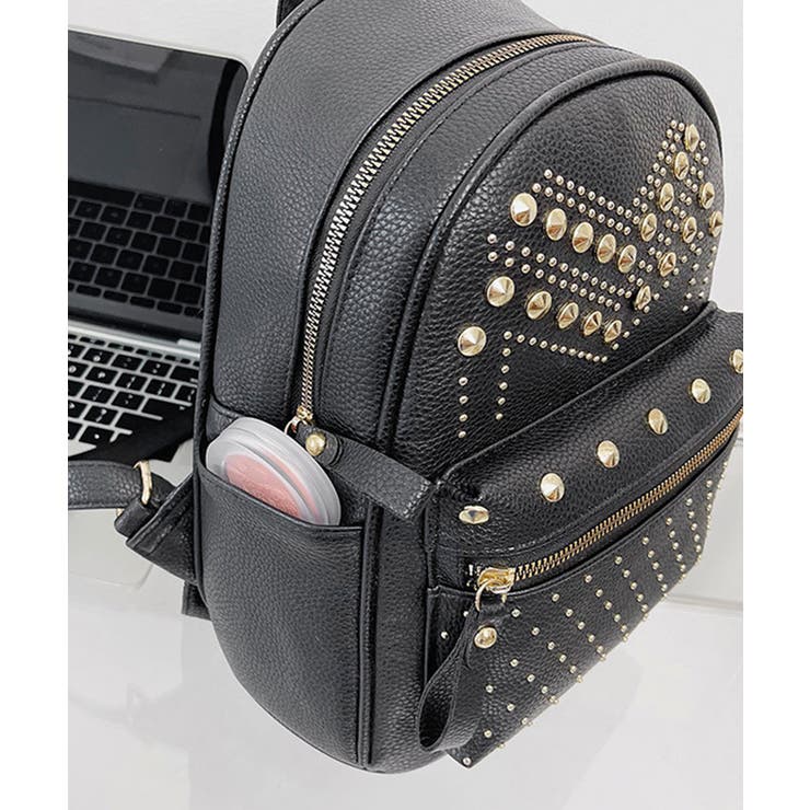 リュックサック スタッズ フェイクレザー | SUNSHINE CLOSET | 詳細画像10 