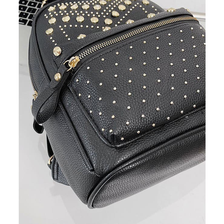 リュックサック スタッズ フェイクレザー | SUNSHINE CLOSET | 詳細画像8 