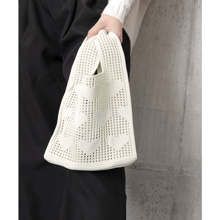 ハンドバッグ ハート柄鞄 マルシェバッグ | SUNSHINE CLOSET | 詳細画像2 