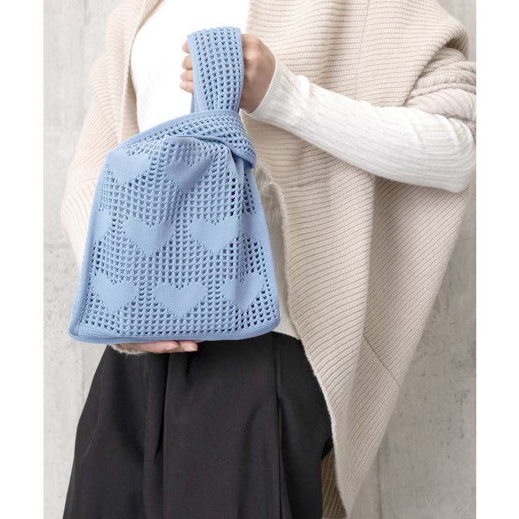 ハンドバッグ ハート柄鞄 マルシェバッグ | SUNSHINE CLOSET | 詳細画像7 