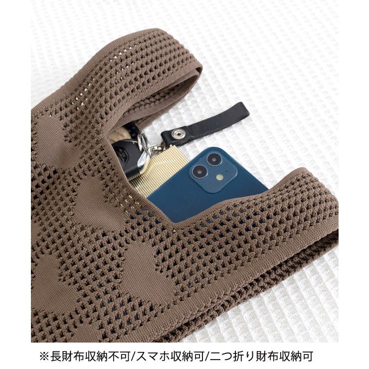 ハンドバッグ ハート柄鞄 マルシェバッグ | SUNSHINE CLOSET | 詳細画像8 