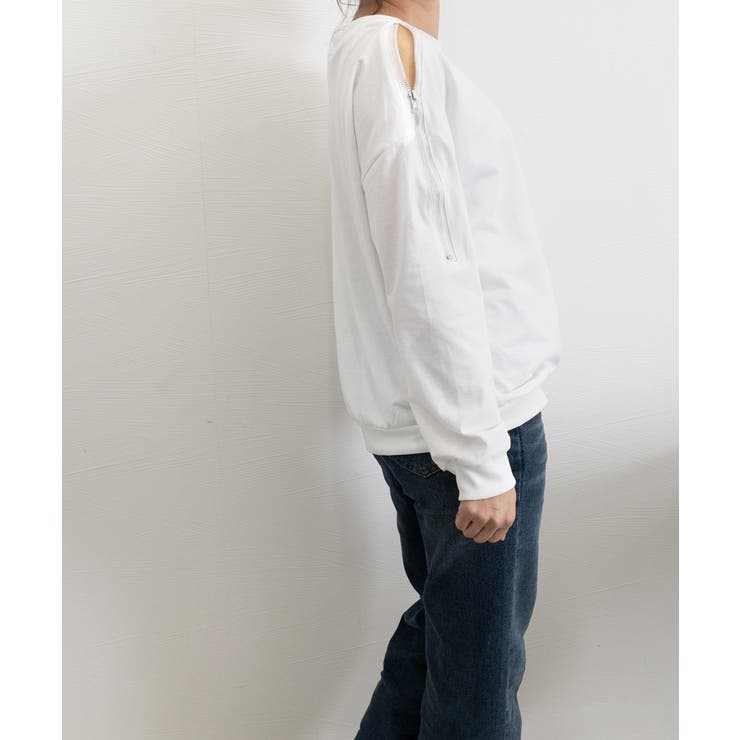 トレーナー オープンショルダー 無地 | SUNSHINE CLOSET | 詳細画像10 