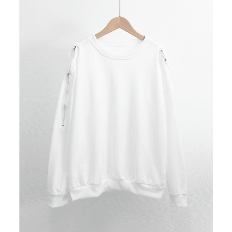 トレーナー オープンショルダー 無地 | SUNSHINE CLOSET | 詳細画像14 