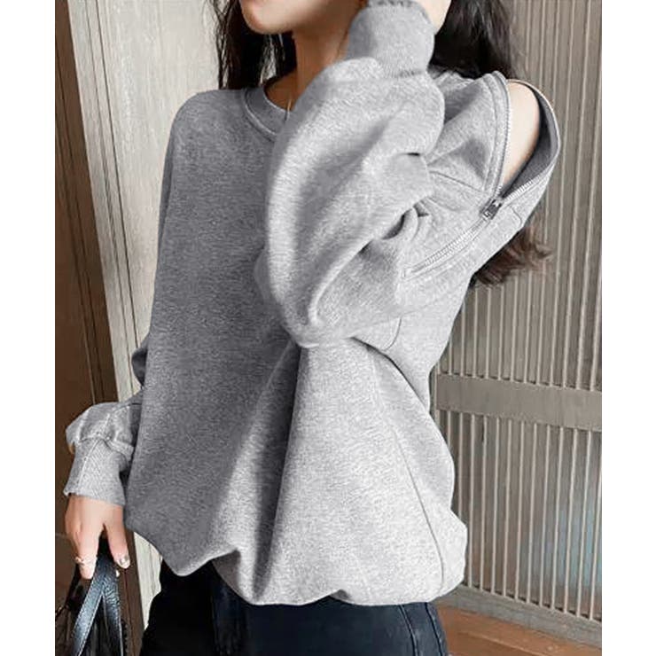 トレーナー オープンショルダー 無地 | SUNSHINE CLOSET | 詳細画像2 