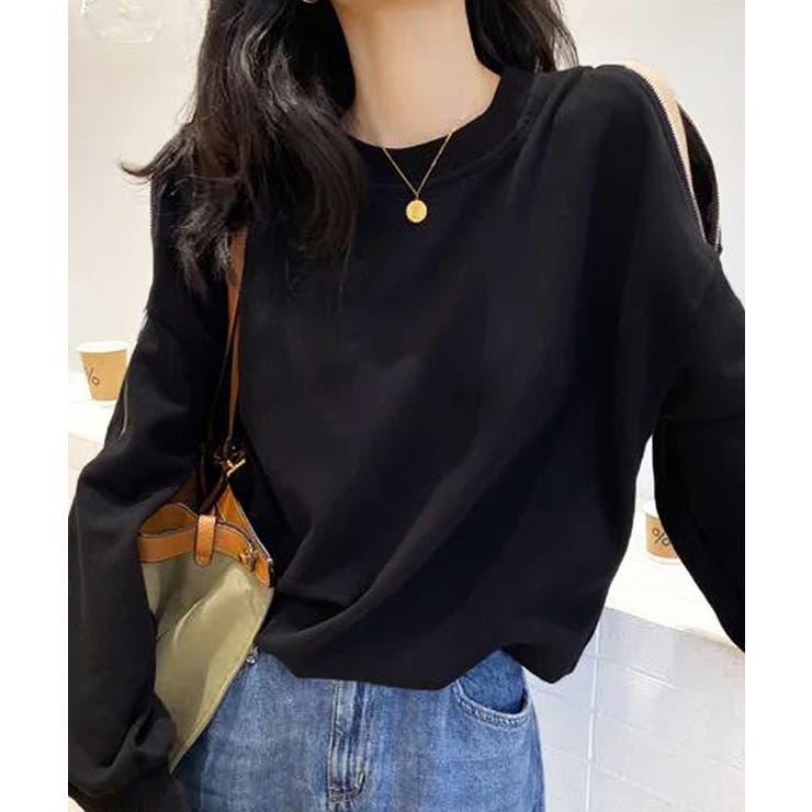 トレーナー オープンショルダー 無地 | SUNSHINE CLOSET | 詳細画像4 