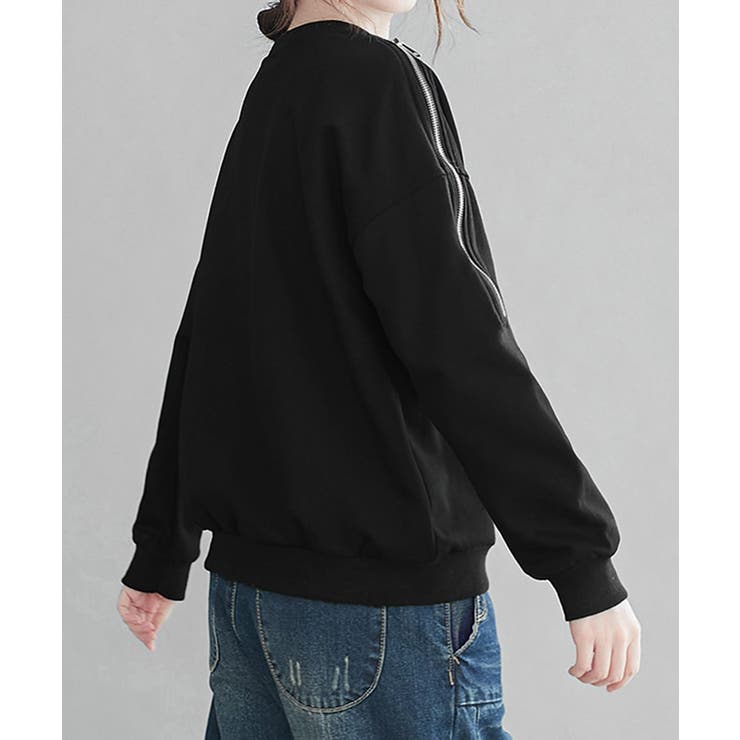 トレーナー オープンショルダー 無地 | SUNSHINE CLOSET | 詳細画像6 