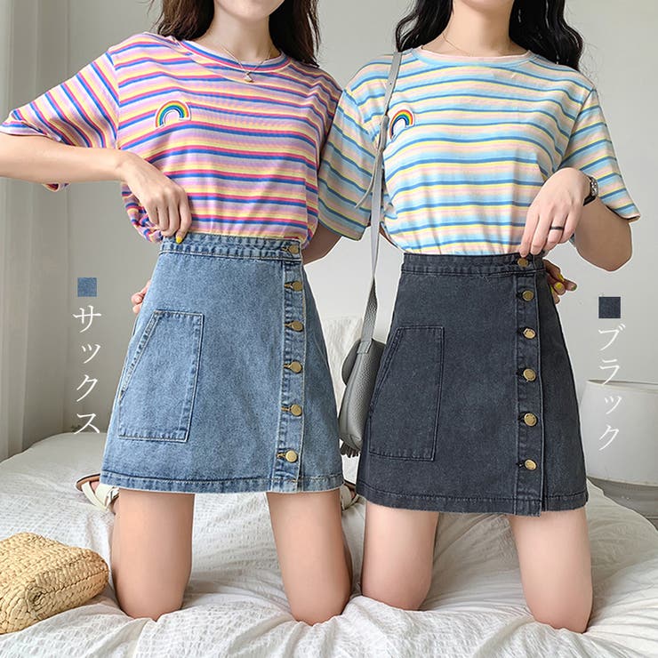 鬱鬱 ページ 00s デニム ミニスカート d.i.a. 系 gal ↝ 希少 00s MATERIAL GIRL プリーツ デニム ミニスカ 平成ギャル
